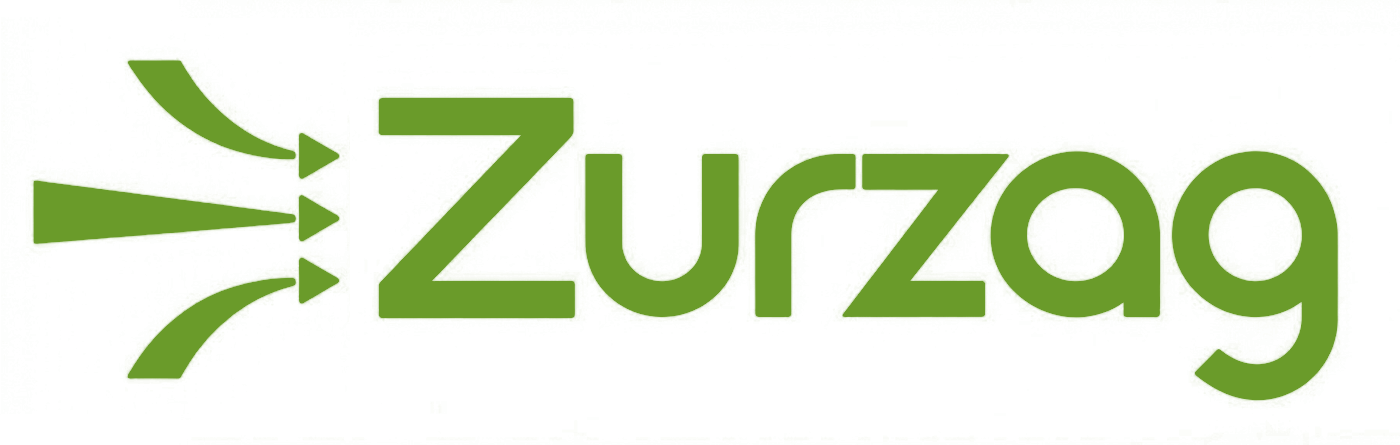 Zurzag logo on light background